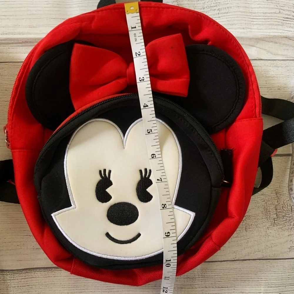 Disney Red Minnie Mouse Kids Backpack